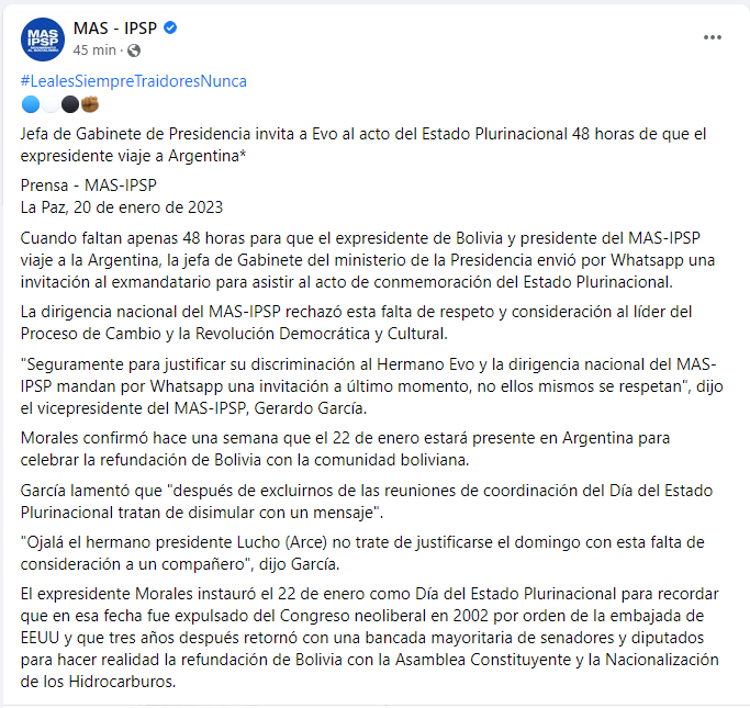 El Mas Inform Que La Jefa De Gabinete Del Ministerio De La