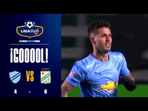 Gol de Bolívar Gran jugada colectiva de la Academia que finaliza