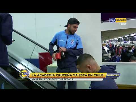 La Academia cruceña ya está en Chile Viajaron Rodríguez y Uraezaña