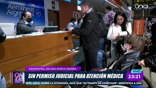 Denuncian Que Mientras La Salud De La Exministra Eidy Roca Se Deteriora