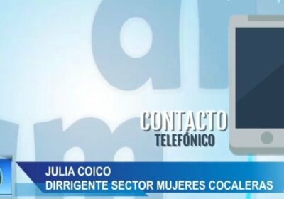 #Ultimo Julia Coico, dirigenta de las mujeres cocaleras de Los Yungas sobre el conflicto…