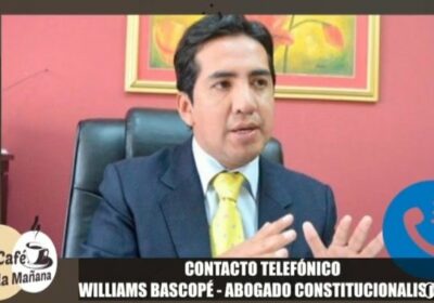 Abogado constitucionalista, @WilliamsBascope: «La administración de justicia se derrumba cada día más. El…