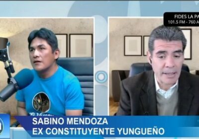 Sabino Mendoza, exconstituyente de Los Yungas,sobre el conflicto de #Adepcoca: «En el fondo…