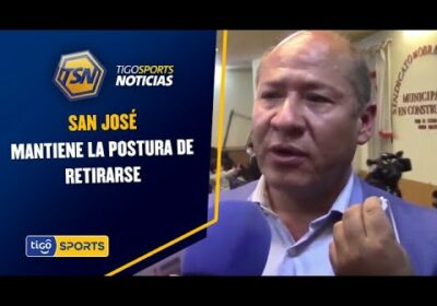 San José mantiene la postura de retirarse. Se reunirá con la FBF, para buscar una salida.