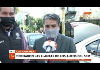 Funcionarios del SEM denuncian que les pincharon las llantas de su vehículo | Cochabamba| Notivisión