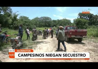 Campesinos que protagonizaron emboscada a periodistas, policías y civiles niegan secuestro