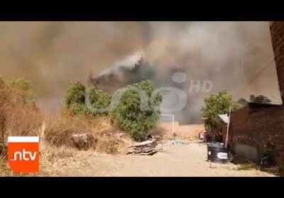 Bomberos y voluntarios sofocaron el incendio en el Parque Tunari| Cochabamba| Notivisión