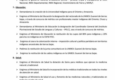 Conozca la agenda aprobada por el Parlamento de Naciones Indígenas de la Amazonía,…