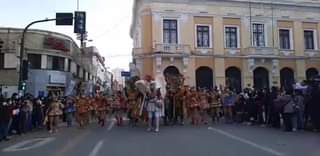 La ciudad de Oruro vive el «Diabladazo Plurinacional»