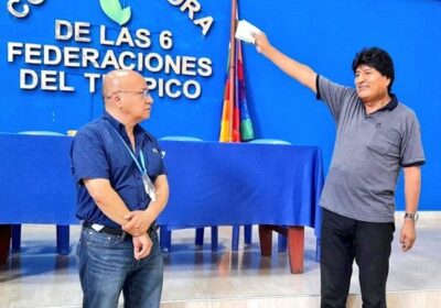 Autoridades del Trópico de Cochabamba se reúnen con Gerente de Entel