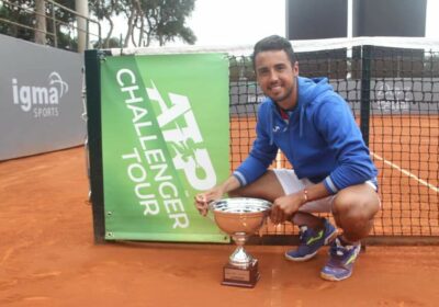 El tenista boliviano @hugo_dellien se coronó este domingo en la final del Challenger…