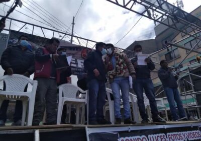 #Ultimo Inicia la asamblea convocada por Arnold Alanes dirigente de Adepcoca respaldado por el…