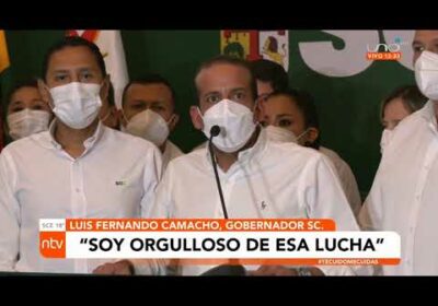 Camacho aseguró asistir a declarar ante el Ministerio Público el jueves 7 de octubre en La Paz