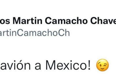 Abogado Comité Pro Santa Cruz: “Alisten el avión a México”