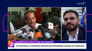El ministro de Gobierno, Eduardo Del Castillo, manifestó de la presunta existenc