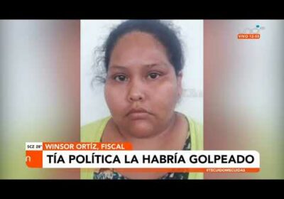 Aprehenden a mujer acusada de quitarle la vida a su pequeña sobrina