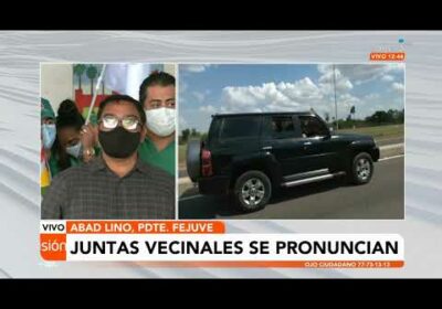 Juntas vecinales bridan su apoyo al Gobernador, Luis Fernando Camacho