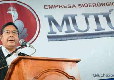 Arce anuncia una inversión de $us 546 millones para el Mutún hasta el 2023