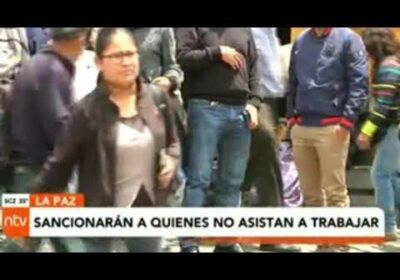 Anuncian sanciones contra los trabajadores que no asistan a su fuente laboral el lunes 11