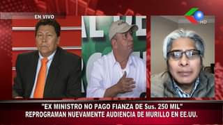 Procurador General Wilfredo Chávez: El exministro Arturo Murillo no pudo pagar $