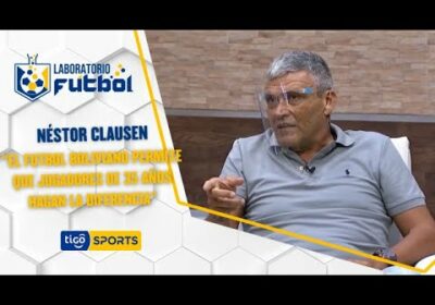 Néstor Clausen: “El futbol boliviano permite que jugadores de 35 años hagan la diferencia”