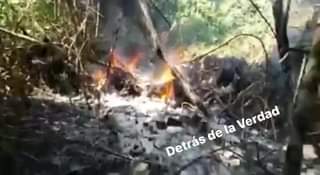Avioneta de la FAB se estrelló en la comunidad Agua Dulce del en Pando