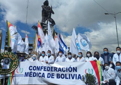 Confederación Médica de Bolivia rinde homenaje al “Che” Guevara en El Alto