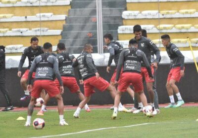 Selección Nacional entrena en el Hernando Siles enfrente a Perú mañana a horas 1