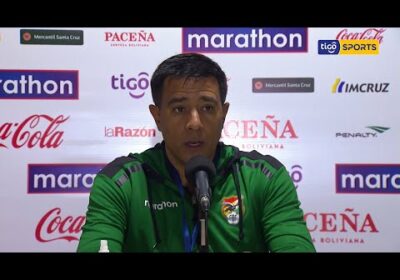 Conferencia de prensa al DT. de la Selección Nacional, César Farías, luego del encuentro ante Perú.