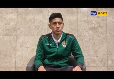 Entrevista a Ramiro Vaca autor del gol y la victoria ante Perú.