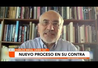 Mesa se pronunció por retiro de Ley de Ganancias Ilícitas y por los procesos que hay en su contra