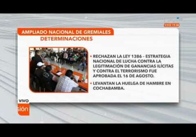 #Nacional | Conoce las determinaciones del ampliado nacional de los gremiales.