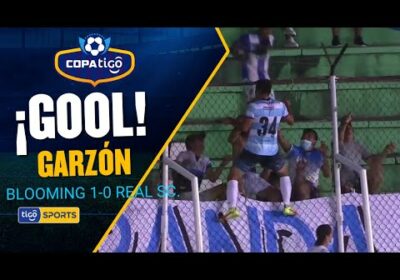 ¡Gol de Blooming! Garzón aprovechó un pase en profundidad de Herrera para anotar el primer tanto