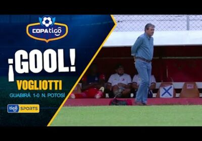 #CopaTigo🏆 Vogliotti aprovechó un rebote en el poste para mandar a guardar el balón al fondo.
