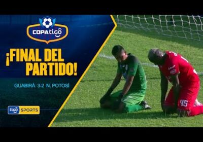 #CopaTigo🏆 Guabirá venció a Nacional Potosí en la continuidad de la jornada 22 de la Copa Tigo.