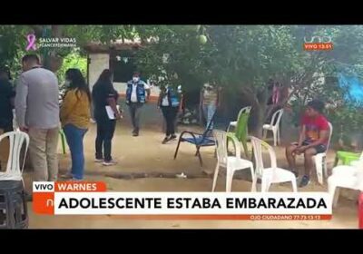 Adolescente de 14 años embarazada se habría suicidado en Warnes