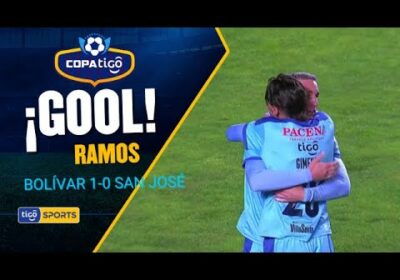 ¡Gol de Bolívar! Diego Bejarano aprovechó un gran pase de Ramos para sacar un sólido remate