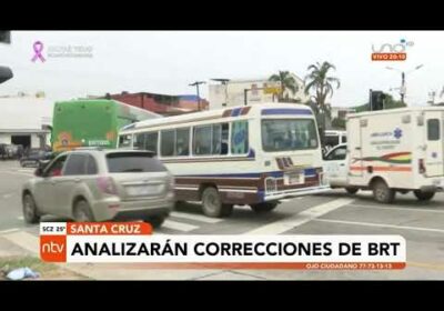 Municipio analizará correcciones al proyecto del BRT