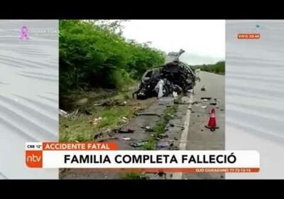 A Palmasola el chofer que protagonizó accidente de tránsito en la carretera Bioceánica