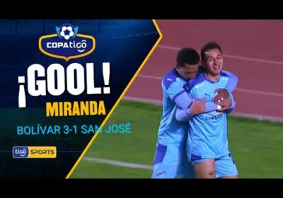 ¡Gol de Bolívar! Miranda desvió el balón tras un cabezazo de Giménez para ampliar la diferencia