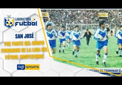 San José fue parte del grupo fundador de La Liga del fútbol profesional.