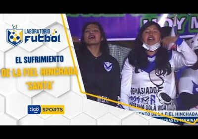 El sufrimiento de la fiel hinchada ‘Santa’. San José desciende a 8 fechas de terminar el campeonato.