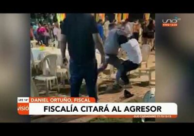 Citarán a agresor que pateó en la cabeza a un hombre en una fiesta en Montero