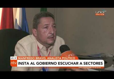 Analista político insta al Gobierno dialogar con los sectores movilizados por la ley 1386