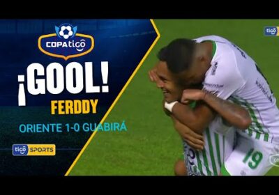 ¡Gol de Oriente Petrolero! Ferddy Roca con un remate potente pone en ventaja al ‘Refinero’.