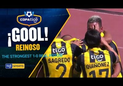 ¡Gol de The Strongest! Reinoso en la primera jugada del cotejo que terminó en el fondo de las redes