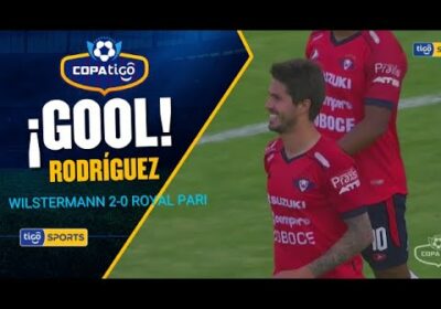 ¡Gol de Wilstermann! Patricio Rodríguez aprovechó un error de Royal Pari para anotar su doblete