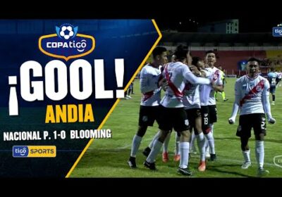 ⚽ 6′ ¡Gol de Nacional Potosí! Andia con un buen cabezazo pone en ventaja al ‘Rancho Guitarra’.