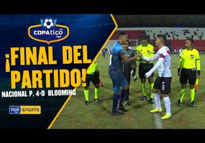 ¡Final del partido! Nacional Potosí goleó sin mayores problemas a Blooming por la fecha 23