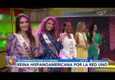 26 candidatas tras la corona de Reina Hispanoamericana este 30 de Octubre por Red Uno!!